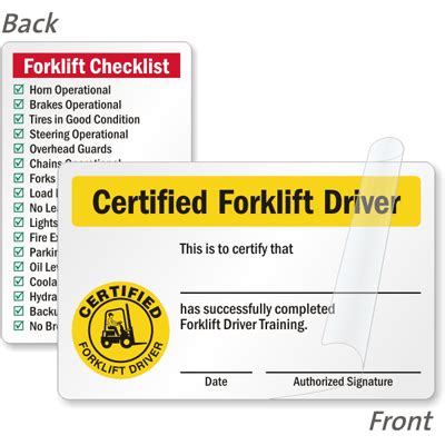 Forklift Training Template Free / Although the concept of manuals ...