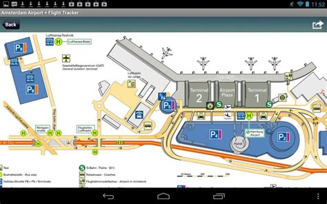 Hamburg Airport Map