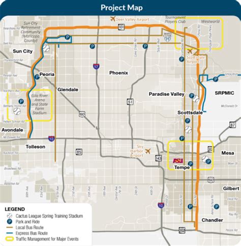 101 Freeway Map Of Phoenix