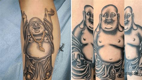 Laughing Buddha Tattoo - 91tattoos