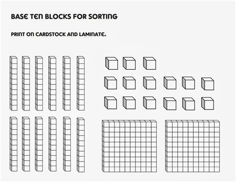 Tens And Units Blocks