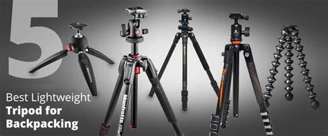 Best Lightweight Backpacking Tripod 2019 | Dslr camera, Dslr, Camera tripod