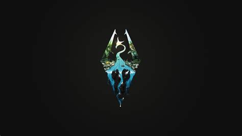 🔥 [50+] Skyrim Logo Wallpapers | WallpaperSafari