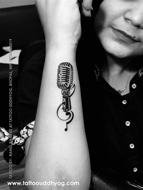 Discover 67+ microphone tattoo designs super hot - in.cdgdbentre