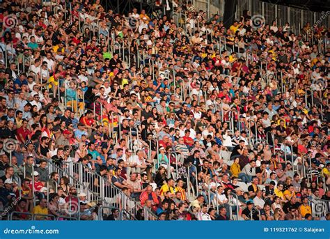 Crowd of Soccer Fans in the Tribune Editorial Photography - Image of excitement, legends: 119321762