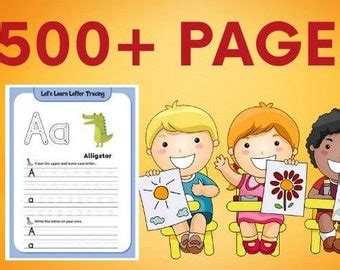 500 Coloring Pages - Etsy