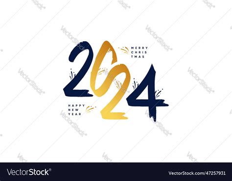 2024 logo design idea with creative modern style Vector Image