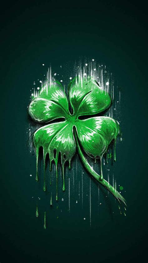 Four leaf clover iphone wallpaper hd iphone wallpapers – Artofit