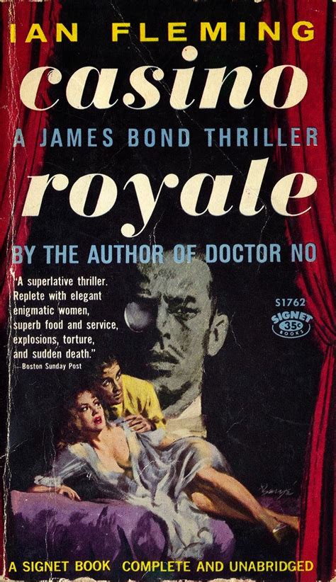 The Art of James Bond: Original Signet Book Cover Art | James bond books, James bond, Book cover art