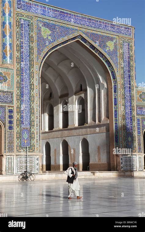 blue mosque in herat, Afghanistan Stock Photo - Alamy