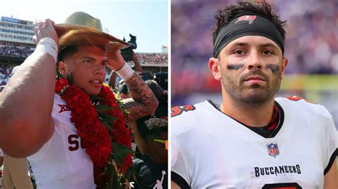 Baker Mayfield sent four-word message to Dillon Gabriel before Oklahoma ...