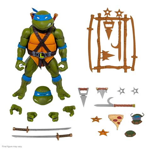 Buy Super7 Teenage Mutant Ninja Turtles Leonardo - ULTIMATES! 7 in Scale Action Figure Online at ...