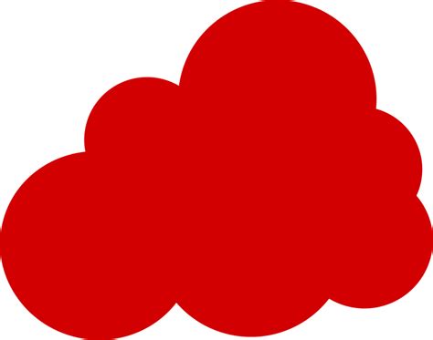 red cloud - Openclipart