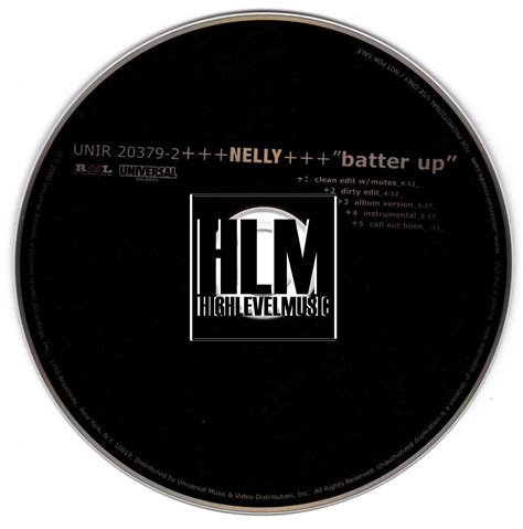 highest level of music: Nelly - Batter Up-(Promo_CDS)-FLAC-2000-hlm