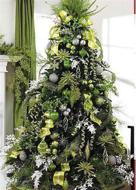 20+ Green And White Christmas Tree Decorations