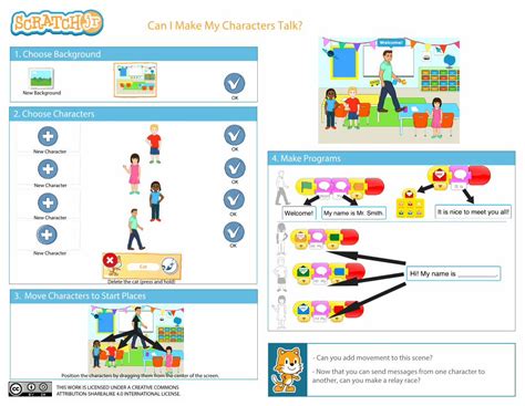 (PDF) Can I Make My Characters Talk? - ScratchJr - Home I Make My Characters Talk? 1. Choose ...