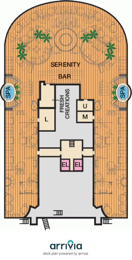 Carnival Horizon Deck Plans - Carnival Horizon Deck Layouts on iCruise.com