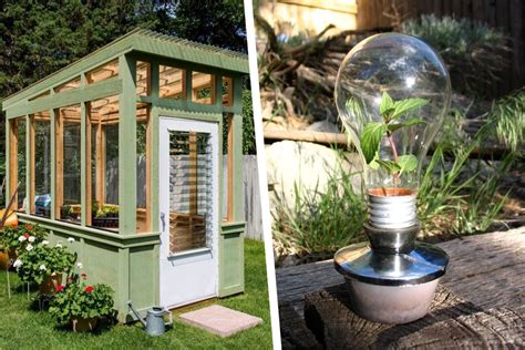 How to Make a DIY Greenhouse: 8 Easy Ideas for Every Space - Brightly