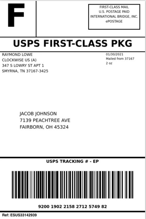 37 Usps Priority Mail Label Template – Modern Labels Ideas 2021 Intended For Usps Shipping Label ...