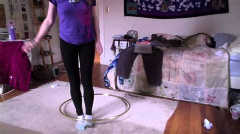 hoop lesson : how to kick-start the hoop | Hula hoop workout, Hula hoop ...