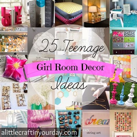 25 Teenage Girl Room Decor Ideas - DIY Craft Projects