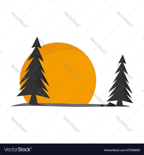 Sunset Royalty Free Vector Image - VectorStock