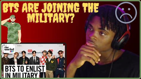 BTS members to begin Korean military service | REACTION!!! - YouTube