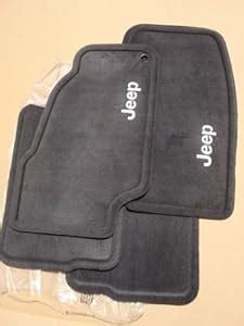 Amazon.com: Jeep Liberty 2002-2004 Dark Slate Carpet Floor Mats Mopar ...