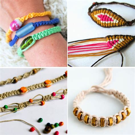 How to Make a Macrame Bracelet (15 Free Patterns)