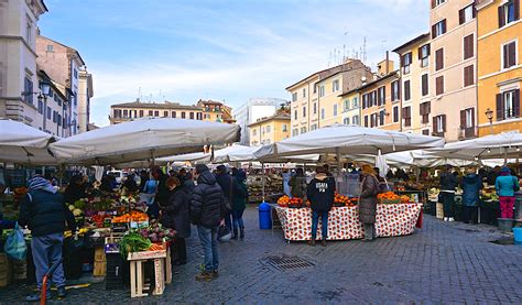 The markets of Rome: Campo de Fiori, market "rules" and foodie places ...