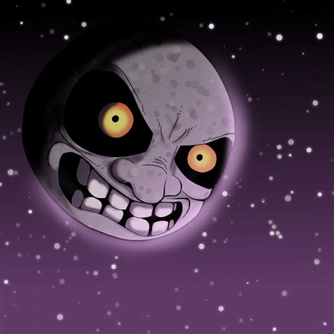 Majora's Mask Moon by Warionumber1fan on DeviantArt