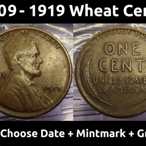 Lincoln Wheat Pennies 1920 to 1929 PDS Choose Date / - Etsy