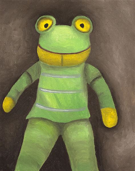 Frog Boy Painting by Leah Saulnier The Painting Maniac - Pixels