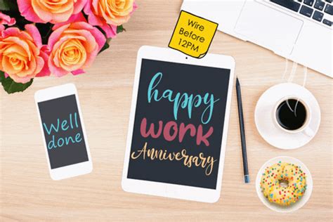 Best Happy Work Anniversary Gifs To Send To Your Team | PerkUp