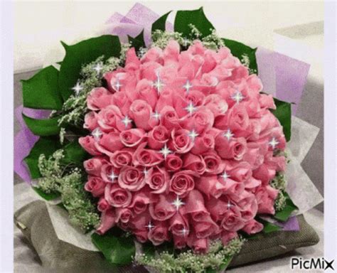 Roses Pink Roses GIF – Roses Pink Roses Bouquet Of Roses – discover and share GIFs