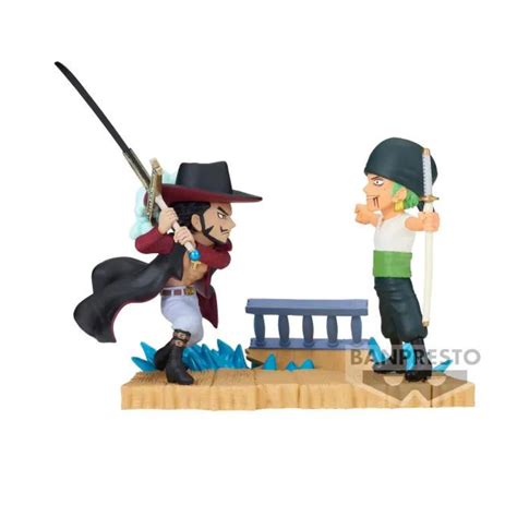 PRE-ORDER Roronoa Zoro vs Dracule.Mihawk "One Piece", Bandai Spirits W ...