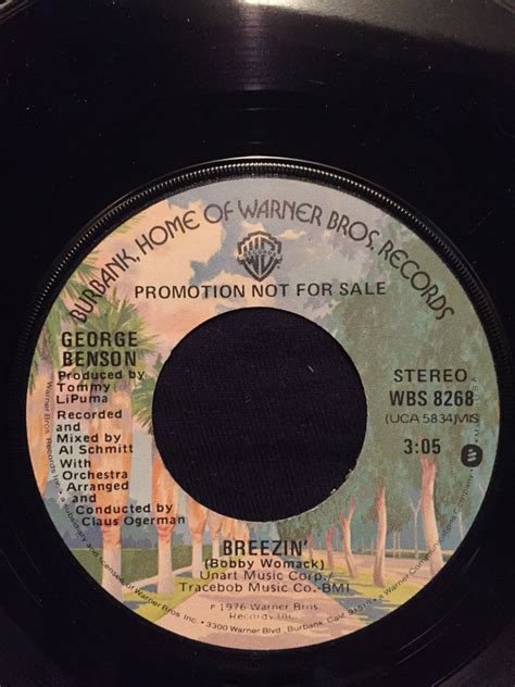 George Benson - Breezin' (1976, Vinyl) | Discogs