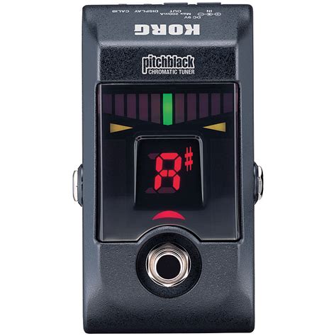 Korg Pitchblack Pedal Tuner PB01 - Studio Hire