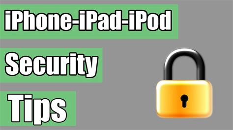 8 iPhone Security Tips Everyone Should Do - YouTube