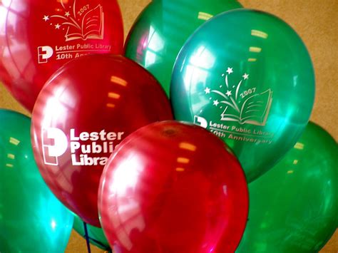 LPL Birthday Balloons | Lester Public Library | Flickr