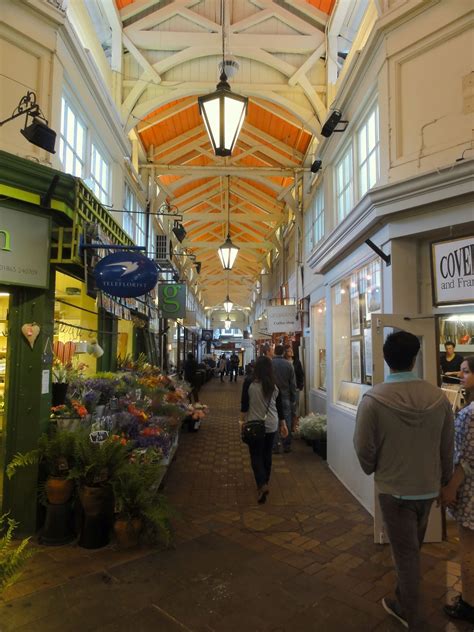 The Covered Market in Oxford is a historic market with permanent stalls ...