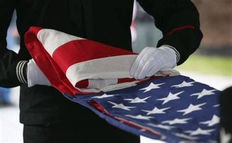 The Proper Way to Drape a Flag Over a Casket | Our Everyday Life