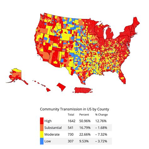 Dr. Lucky Tran on Twitter: "The two maps are the CDC's COVID transmission map (left) and ...