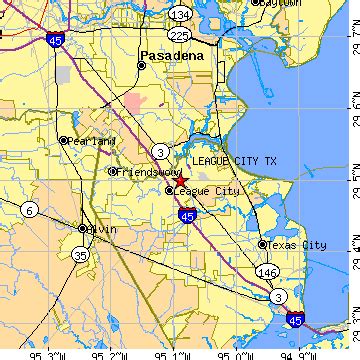 League City, Texas (TX) ~ population data, races, housing & economy