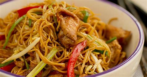 Chow mein de pollo - 33 recetas caseras - Cookpad