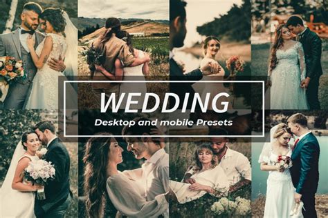 Green Vintage Wedding lightroom presets for desktop and mobi