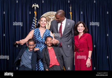 New York, New York, USA. 25th May, 2022. Antonio Delgado sworn in by ...