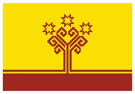 National flag of Chuvashia - Flat color icon. 16592114 Vector Art at ...