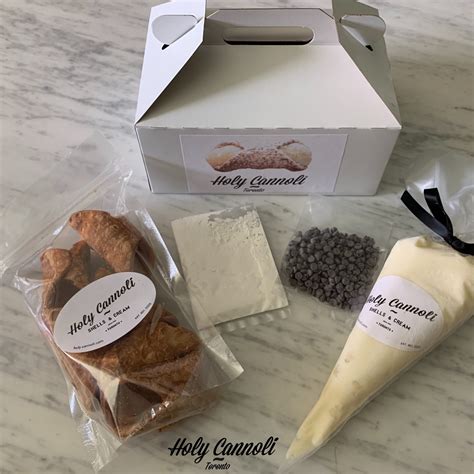 Small Fill Your Own Cannoli Kit | Holy Cannoli Toronto