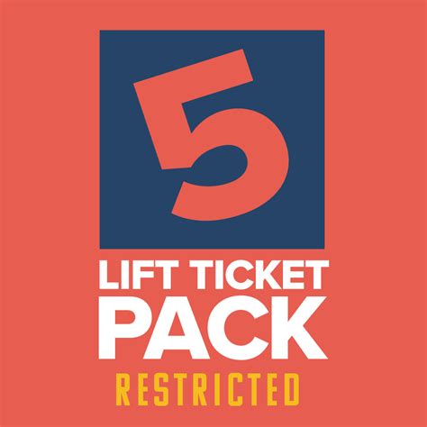 5-Pack Lift Tickets | Mt. Spokane